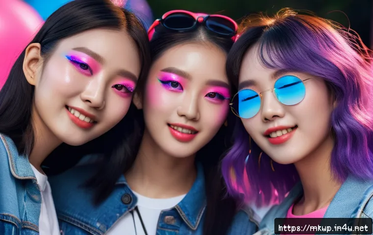 트렌디한 네온 컬러 섀도우 추천 관련 이미지 2